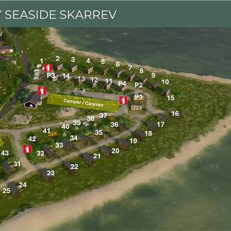 Hébergement de vacances Tiny Seaside - Skarrev *